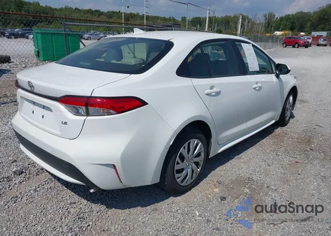 2021 Toyota Corolla Le from USA, damaged, VIN JTDEPMAE3MJ186085
